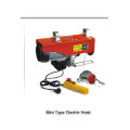 China 200kg  800kg 500kg 110V  230v mini small cable winch electric hoist